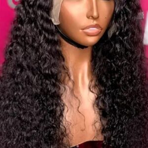 Waterwave full frontal curly wig